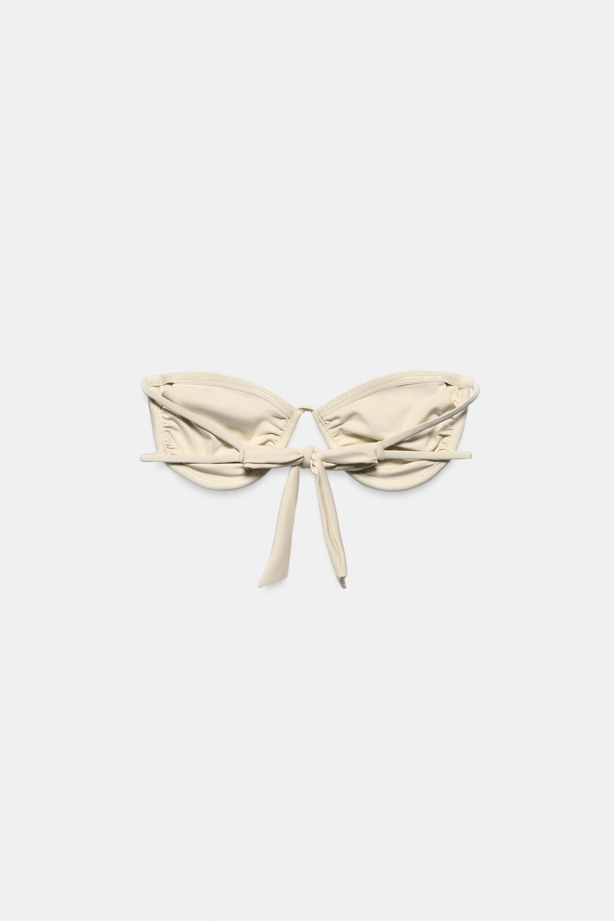 HAUT DE BIKINI À ARMARTURES ET LIENS